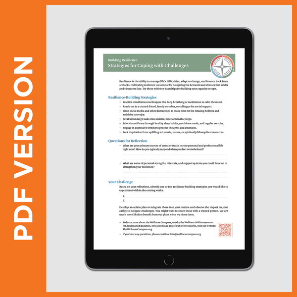 Adult and Educators Resource Handout (PDF FILE)