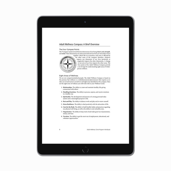 Adult Wellness Circle Program Workbook (PDF FILE)