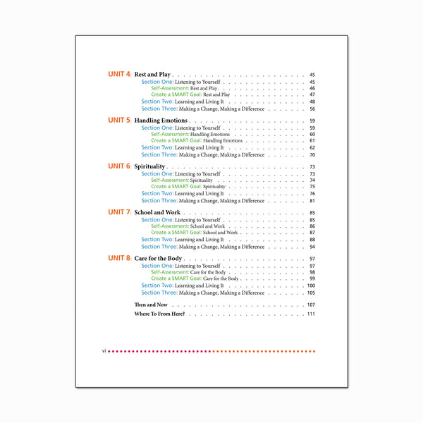 The Teen Compass Wellness Notebook (PRINT)