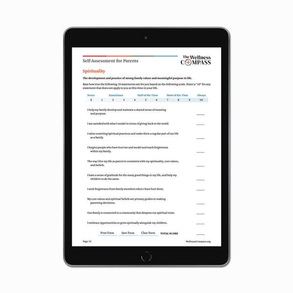 Parent Self Assessment (PDF FILE)