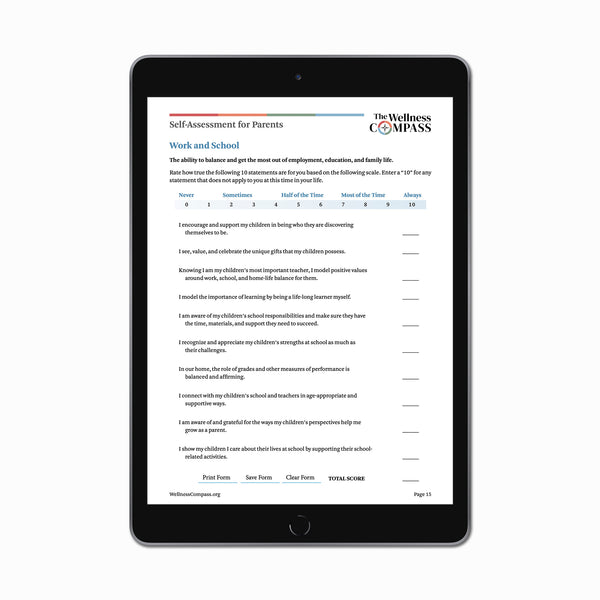 Parent Self Assessment (PDF FILE)