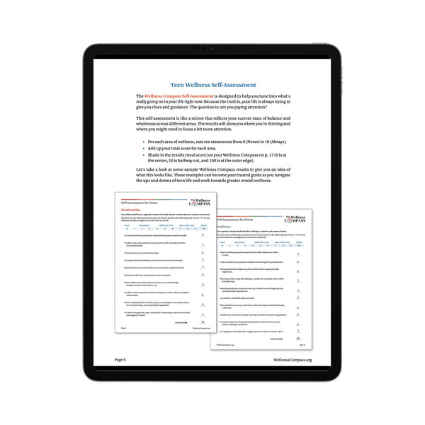 Teen Self Assessment (PDF FILE)