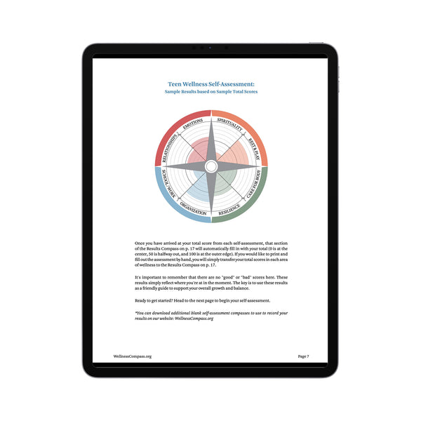 Teen Self Assessment (PDF FILE)