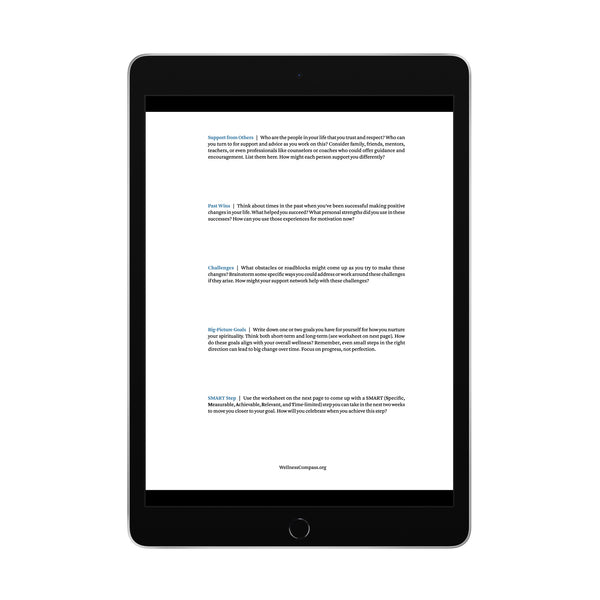 Teen Mapping Your Journey of Growth and Change (PDF FILE)