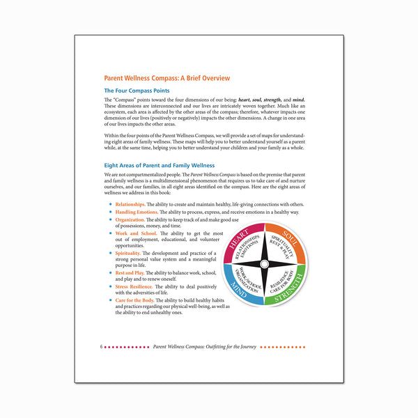 Parent Wellness Compass Book (PRINT)